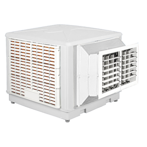 Enfriador de aire portátil evaporativo color gris 18000cuber metro 1.1kw